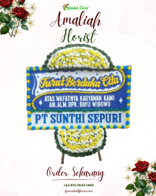 Papan Bunga Duka di Siloting