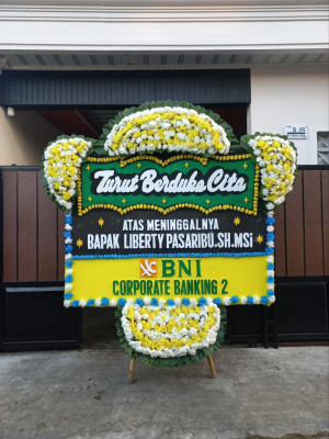 Papan Bunga Duka di Siloting