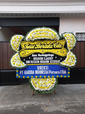 Papan Bunga Duka di Siloting