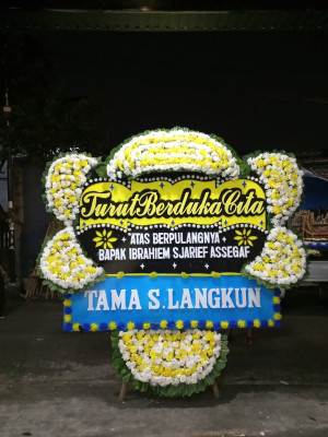 Papan Bunga Duka di Siloting