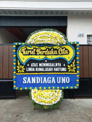 Papan Bunga Duka di Siloting